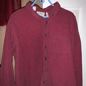 Retro L.L. Bean Checkered Flannel
